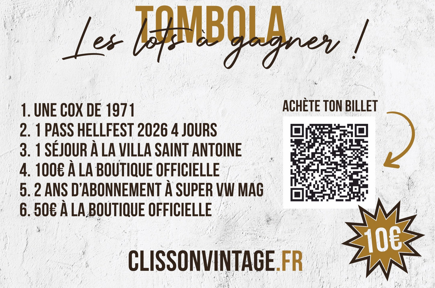 T-shirt Cox Tombola