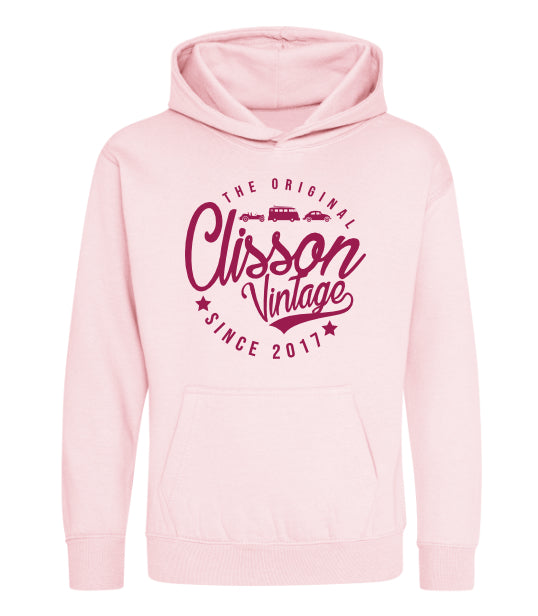 Hoodie Since 2017 Pink Enfants