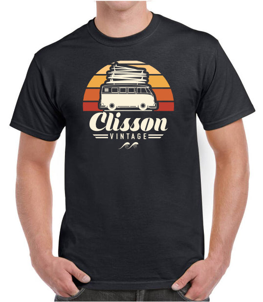 T-shirt Sunshine Combi Black