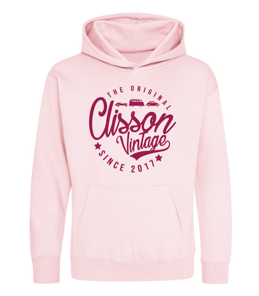 Hoodie Since 2017 Pink Enfants