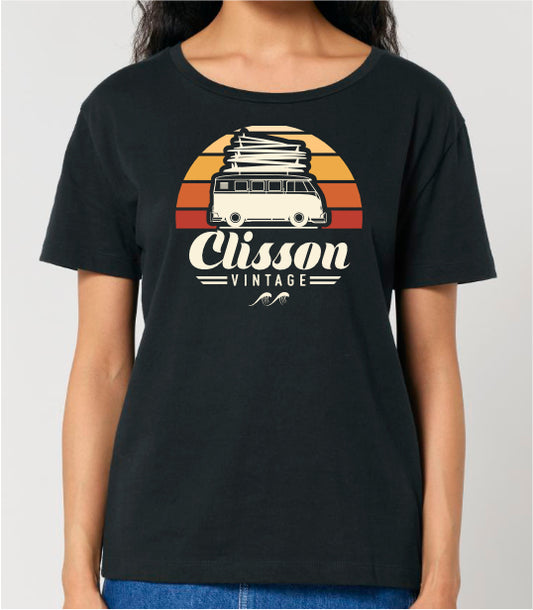 T-shirt Sunshine Combi Black