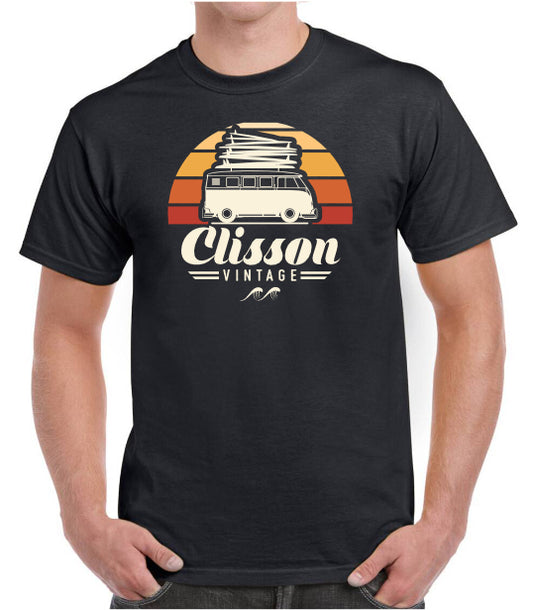 T-shirt Sunshine Combi Black